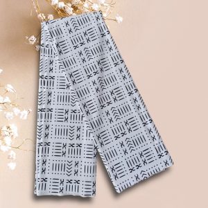 Tissu Lycra imprimée bogolan extensible  pour maillots de bain et justaucorps