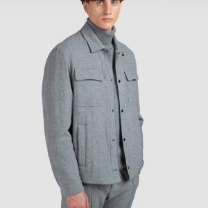 Paul & Shark - Surchemise de laine et cachemire