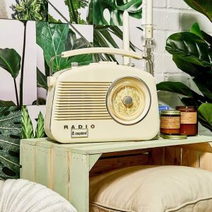 Radio Brighton classique style vintage FM/MW/LW avec Bluetooth