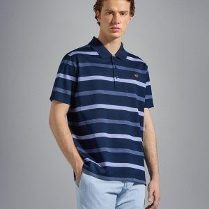Paul & Shark - Polo rayé manches courtes coton piqué
