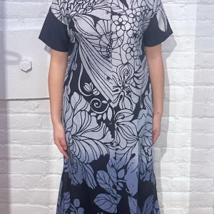 VLT's by Valentina's - 24-360 - Robe manches courtes de coton à motif floral