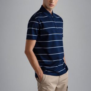 Paul & Shark - Polo rayé manches courtes coton piqué