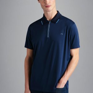 Paul & Shark - Polo manches courtes Golf de tissu technique