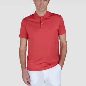 Paul & Shark - Polo manches courtes de soie et coton