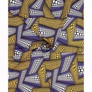 tissu wax africain fluide silk fabric