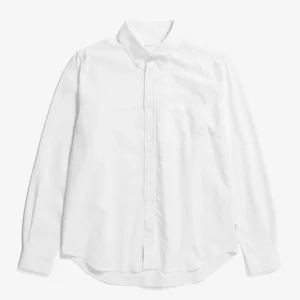 Norse Standard Oxford BD Shirt white