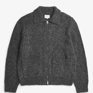 Norse Projects - Erik Donegal Diamond Jacket - Charcoal grey