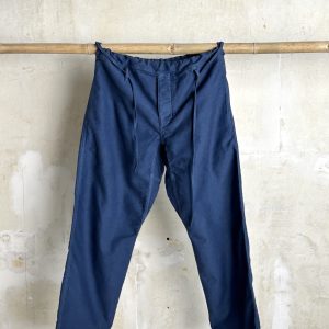 Pantalon Kokoro / Moleskine / Indigo Moyen / Jambe Droite