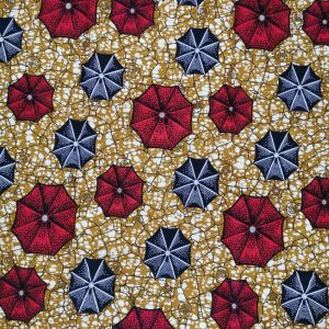 Coupon super wax, imprimé wax africain 100% coton wax