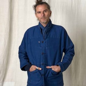 Veste Ketsui Moleskine Indigo Moyen