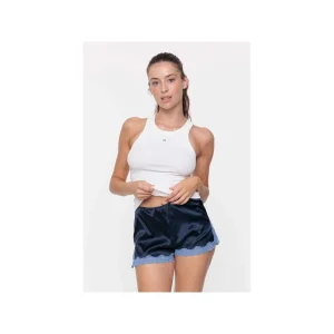 Débardeur coton VV Ivoire