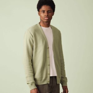AGOP Cardigan Vert Olive
