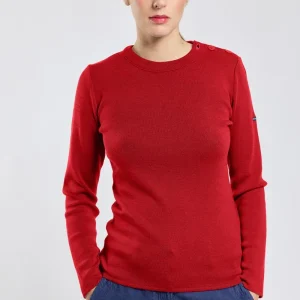 Armor-Lux - Briac - Pull breton de laine uni