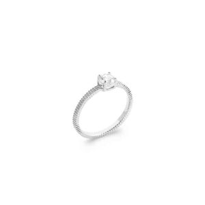 Bague Odile perlée argent rhodié