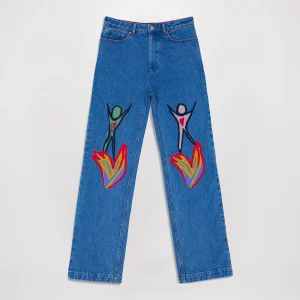 Brulons à deux - blue