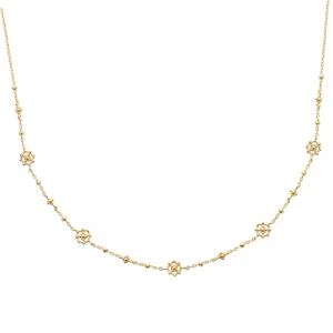 Collier plaqué or Zélie