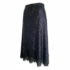Jupe à paillette marine