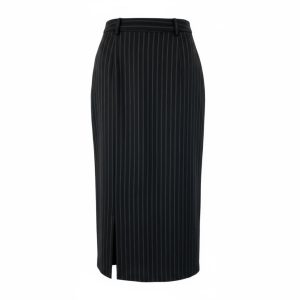 jupe de costume marine