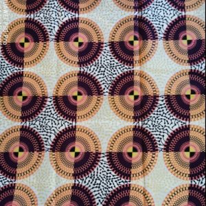 TISSU WAX AFRICAIN IMPRIMÉ  VENDU PAR UNIT YARD (90CM)