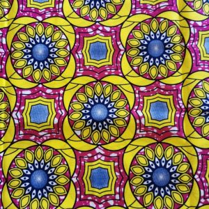 Tissu wax africain, imprimé wax 100% coton wax