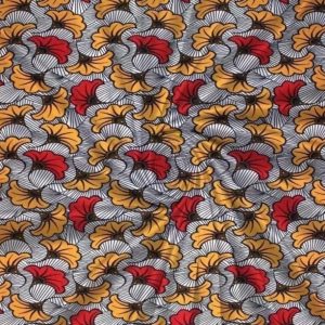 tissu soie, wax africain fluide; silk fabric ;fleur de mariage motif satin