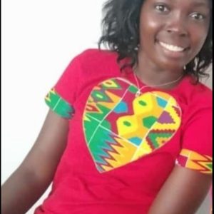 SHIRT FEMME  MOTIF AFRIQUE EN WAX