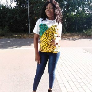 SHIRT FEMME  MOTIF AFRIQUE EN WAX