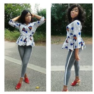 Top en wax à manches 3/4