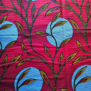 Tissu wax africain, imprimé wax, coupon wax, wax fabrics, africain, motif Boule d&rsquo;ambiance