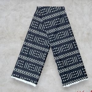 Tissu Lycra imprimée bogolan extensible  pour maillots de bain et justaucorps