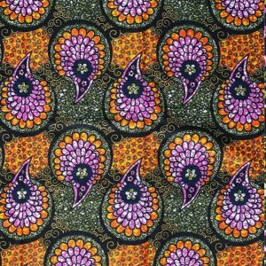 Coupon wax africain 100% coton, tissu wax par 1yard, 90x115cm, pagne africain, golden wax