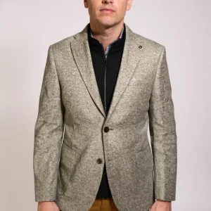 Digel - Earl-ST - Modern Fit - Veston de jersey le laine avec insertion détachable