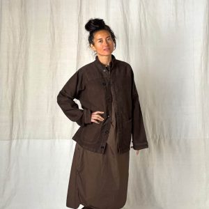 Veste Ketsui Moleskine Terre Brune