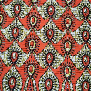 Coupon super wax, imprimé wax africain, 100% coton wax