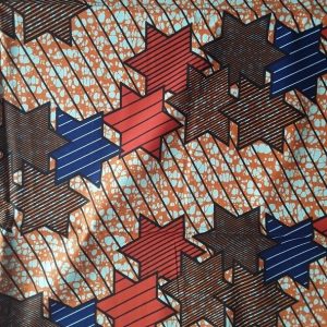 COUPON TISSU WAX AFRICAIN