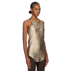 Top en cuir d'agneau