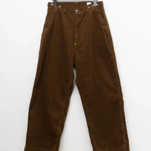 Ordinary Fits - PT009 - Corduroy Bell Pants Brown