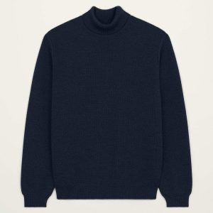 Youri col roulé - Marine