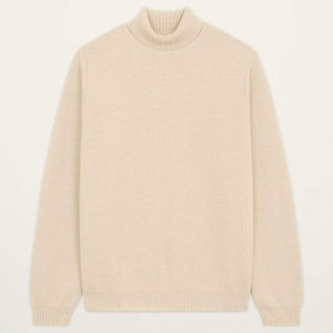 Youri col roulé - Naturel