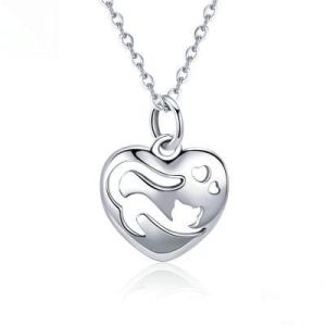 Collier chat argent 925