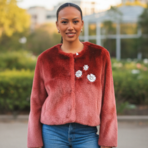 Petite veste a fourrure