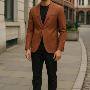 Digel - Aron - Veston de Coton Slim Fit