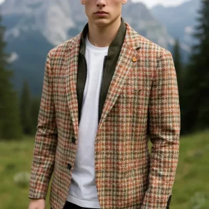 Digel - Adamo-ST - Move Active - Veston à carreaux avec insertion détachable