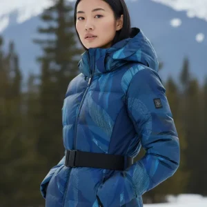 DESCENTE - Luna - Manteau de ski pour femme doublé duvet