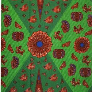 COUPON TISSU WAX AFRICAIN