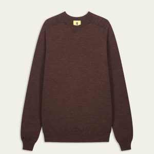 Nitto Knitwear - Aris Pull col rond - Marron