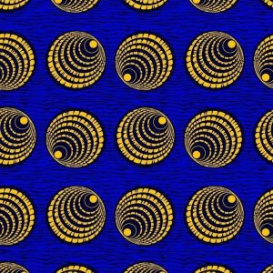 Tissu wax africain, imprimé 100% coton, motif genito