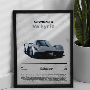 Poster Aston Martin Valkyrie