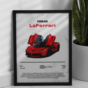 Poster Ferrari LaFerrari