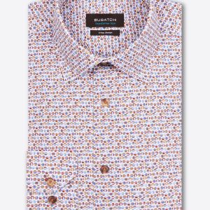 Bugatchi - Chemise manches longues à pois OoohCotton®